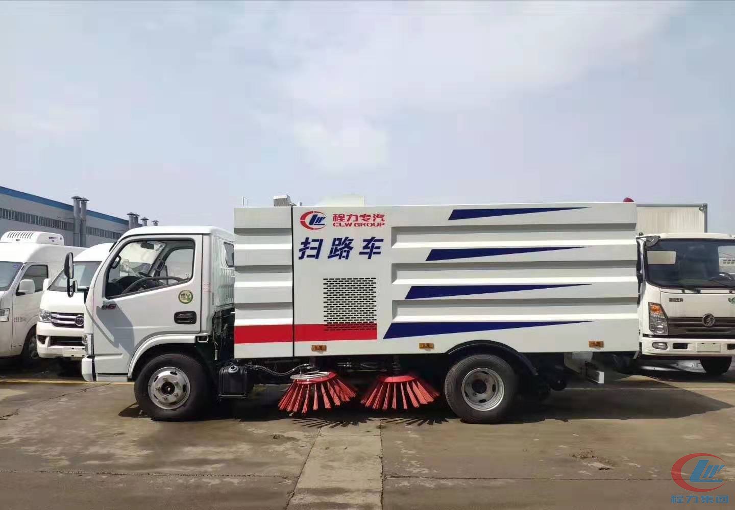 腾博会威牌国五东风小多利卡D6扫路车