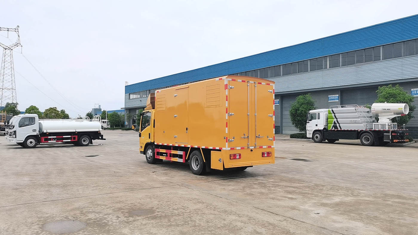 腾博会2000wh储能50kw应急电源车
